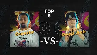 過癮 Zero One 2025 Freestyle Battle top 8 Creesto vs Deep Anh