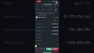 NEAR PROTOCOL PRICE 27-11-2022 #crypto #shorts
