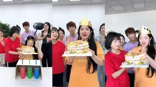 【Fool Around Company】吸管配對挑戰，哈哈#办公室搞笑 #funny #办公室游戏