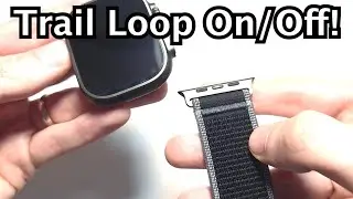 Apple Watch Trail Loop: как надевать/снимать Ultra 3!