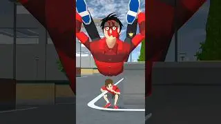 As a result of Yuta wearing a red shirt when leaving the house #sakuraschoolsimulator #shortvideo
