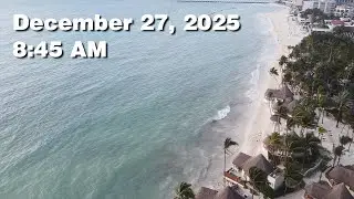 Daily Sargassum Sargasso Seaweed Report at Playa del Carmen, Mexico - December 27, 2025 #sargassum