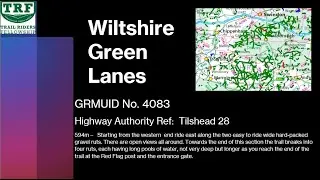 GRMUID 4083 - Highway Authority Ref:  Tilshead 28