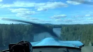 Touch and go Bellanca citabira on floats.