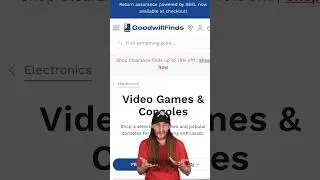 Looking for Game Deals on Goodwill&rsquo;s Website