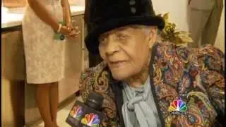 Anthony Foxx and his grandmother