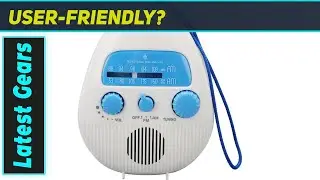 Ultimate Shower Radio Speaker: Waterproof AM/FM & Mic for All Your Adventures!