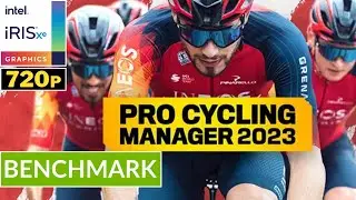 PRO CYCLING MANAGER 2023 - INTEL Iris XE | Potato Spec Low Setting Gameplay