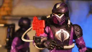 GI Joe Classified #117 Techno Viper Photography & Display Review and Thoughts - Diorama Hasbro