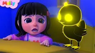 Monster in the Dark | Don't Be Afraid Of Monsters | Melly Nursery Rhymes & Kids Songs