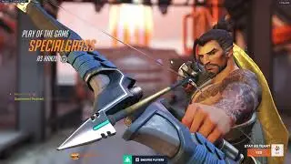 POTG! DAFRAN AMAZING HANZO GAMEPLAY - OVERWATCH 2 SEASON 19
