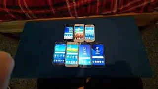 Samsung boot up evolution and ringtone evolution S1-S7