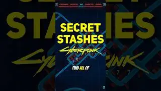 3 SECRET STASHES in Cyberpunk 2077