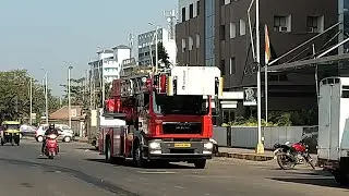 MAN fire truck of Goa Fire force