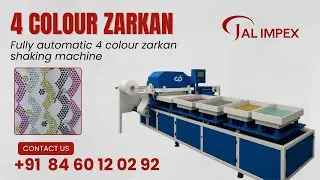 4 COLORS ZARKAN shaking machine ( fully automatic ) 4 कलर ज़रकन डायमंड शिट बनानेकी मशीन / 8460120292