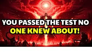 CHOSEN ONE, YOU WERE TESTED IN PRIVATE — HEAVEN TOOK NOTES!