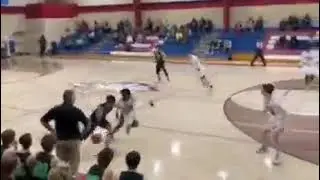 Ben Turner hits the 3 pointer to win the game!!