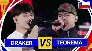 ENFABEATS  - GUITAROCK  - DRAKER vs TEOREMA  - RED BULL NACIONAL CHILE 2025