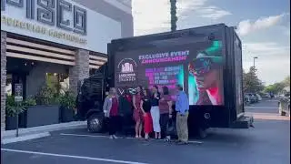 Mobile LED Billboard At Nona Regional Chamber Event - Orlando, FL