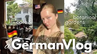 I SPEAK ONLY IN GERMAN: Deutscher Vlog, cafe, und botanical gardens!