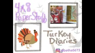 Turkey Diaries, Day 22 (art journal process video)