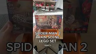 LEGO SPIDER-MAN 2 TRAIN SET BUILD PART 1! 🔥 #legomarvel #spiderman #lego #marvel #spidermanlego