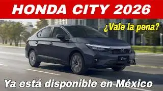 Nuevo Honda City 2026 ya esta en M&eacute;xico &iquest;Vale la pena? (Uber, Didi)