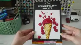 АРТ Покупки. Купила новенький набор скетчмаркеров))) sketchmarker brush BASIC SET 2 | MARKER LINE