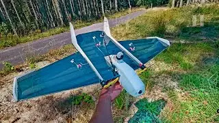 FPV foam wing - Summer forest Freestyle [FREE PLANS]