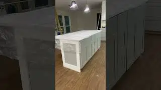 DIY Kitchen Island Transformation! 🏡✨ #HomeImprovement #DIYProjects