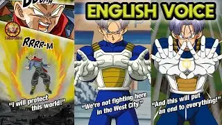 GLOBAL! NEW SSJ TRUNKS, TRUNKS ENGLISH ACTIVE SKILL, SUPER ATTACKS + DOKKAN FIELD! DBZ Dokkan Battle