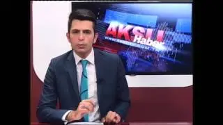 MURAT EĞRİDAĞ AKSU TV HABER SUNUM  11 01 2015