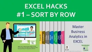 Excel Hack #1   Sorting by Row