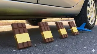 Car Wheel Crushing Everything 😳 | Oddly Satisfying #shorts