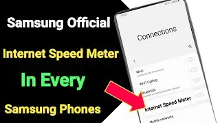 Samsung Official Internet Speed Meter For  Every Samsung Phone | J6,J8,A50,A20,A70,A30,M30S More