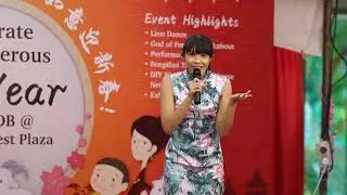 Bilingual Emcee Laura Kee | HDB Chinese New Year Roadshows Highlights