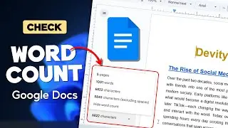 How to Check Word Count in Google Docs (3 Easy Ways) — 2025 Guide