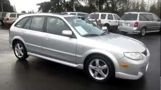 2003 Mazda Protege5 Manual, Sunlight Silver - Stock# C1208323 - Walk around