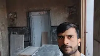 is live lift door front marble installation