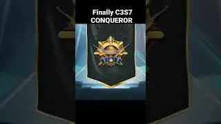 Finally C3S7 CONQUEROR 💥💫#short #bgmi #conqueror #c3s7