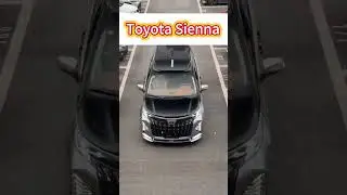 Minivan de lujo Toyota Sienna de 7 plazas #ToyotaSiennaMinivan #ToyotaMinivan #LuxuryMinivan