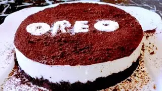Чизкейк Орео без выпекания.Oreo cheesecake without baking.