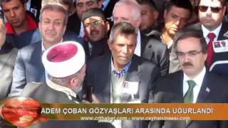 ceyhan şehit adem çoban cenaze töreni 2014