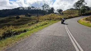 A ride up Bald Knob Rd |Suzuki 650xt | Sunshine Coast | Queensland