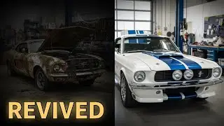 ASMR Full Restoration of an Abandoned 1967 Shelby GT500 Eleanor