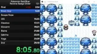 Pokemon Blue RBA in 27:09 [Former BKT]