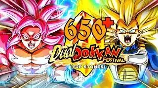 650+ F2P STONES! WEIRDEST ANNIVERSARY BANNERS EVER? LR SSJ4 Goku And SSJ3 Vegeta Summons! Dokkan