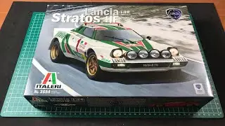 Lancia Stratos HF UNBOXING | ITALERI 1/24 |