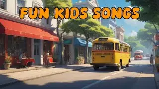 The Wheels on the Bus Time ⏰🚌 | Fun Kids&rsquo; Music