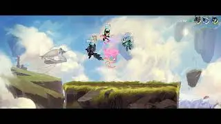 Brawlhalla Arcadia Greatsword Reno Blasters Team Combo